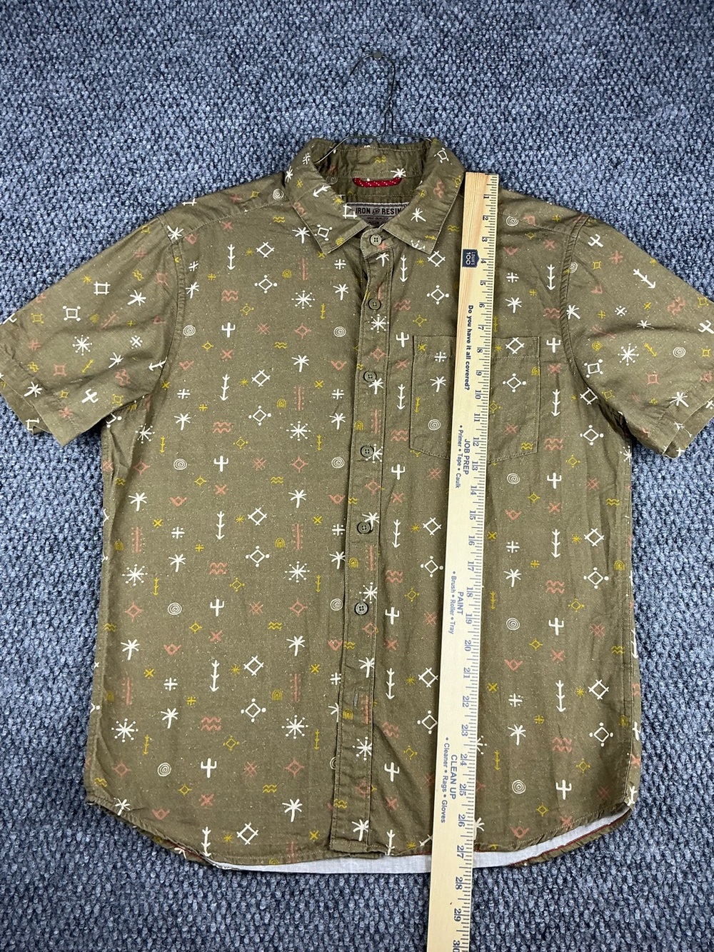 Iron And Resin X Anthony Faucheux SS23 Collaboration Poeth Shirt, Size Small - Picture 5 of 6